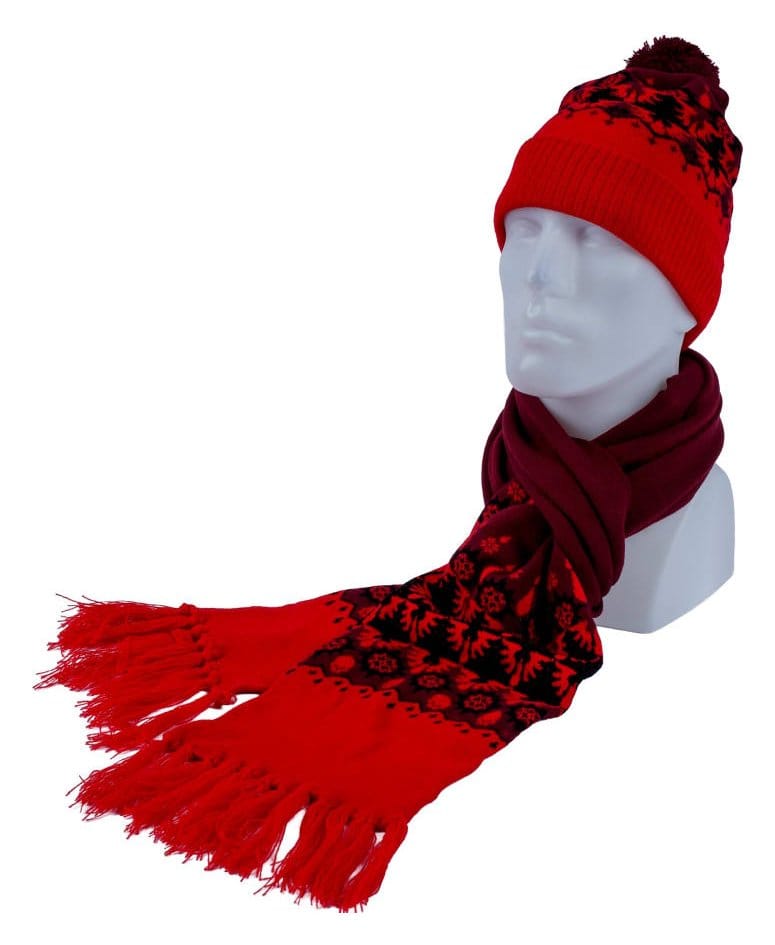 Warhammer 40,000 Set de Gorro y Bufanda de Punto Blood Angels 27 cm