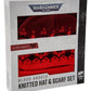 Warhammer 40,000 Set de Gorro y Bufanda de Punto Blood Angels 27 cm
