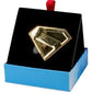Superman Réplica de escudo dorado Imán