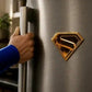 Superman Réplica de escudo dorado Imán