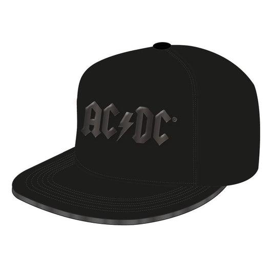 ACDC Gorra Snapback Shiny Black Logo