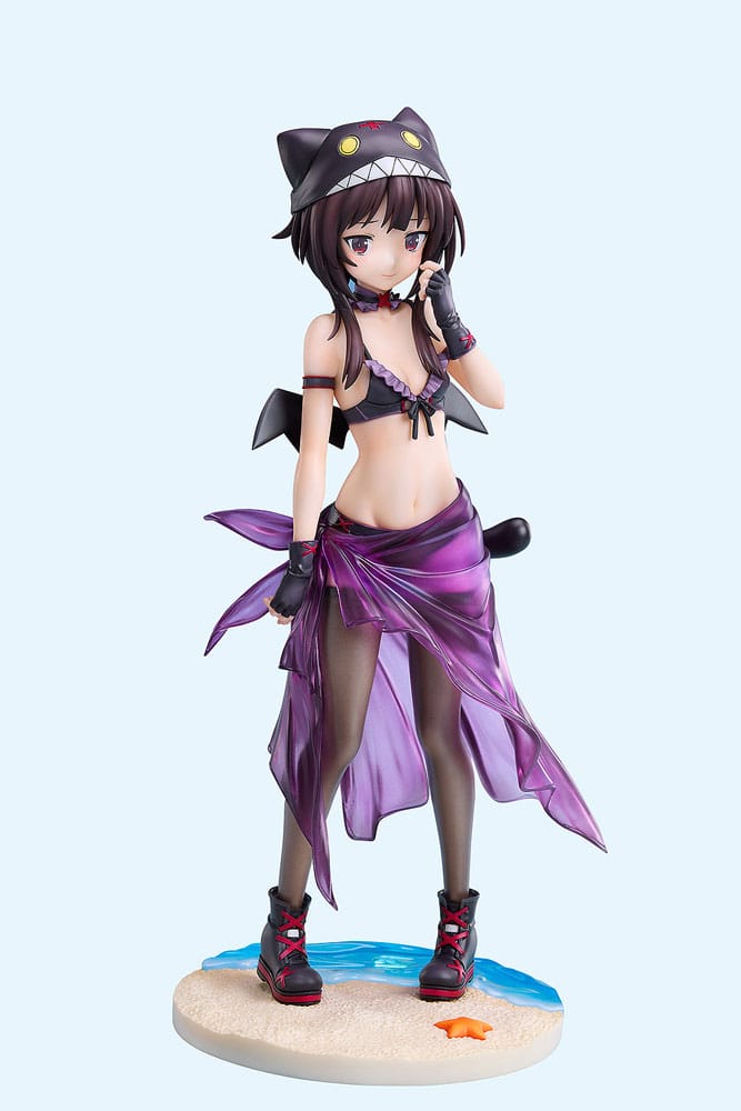 KonoSuba: An Explosion on This Wonderful World! Estatua 1/7 Megumin Chomusuke Swimsuit Ver. 22 cm - Z POP Toys