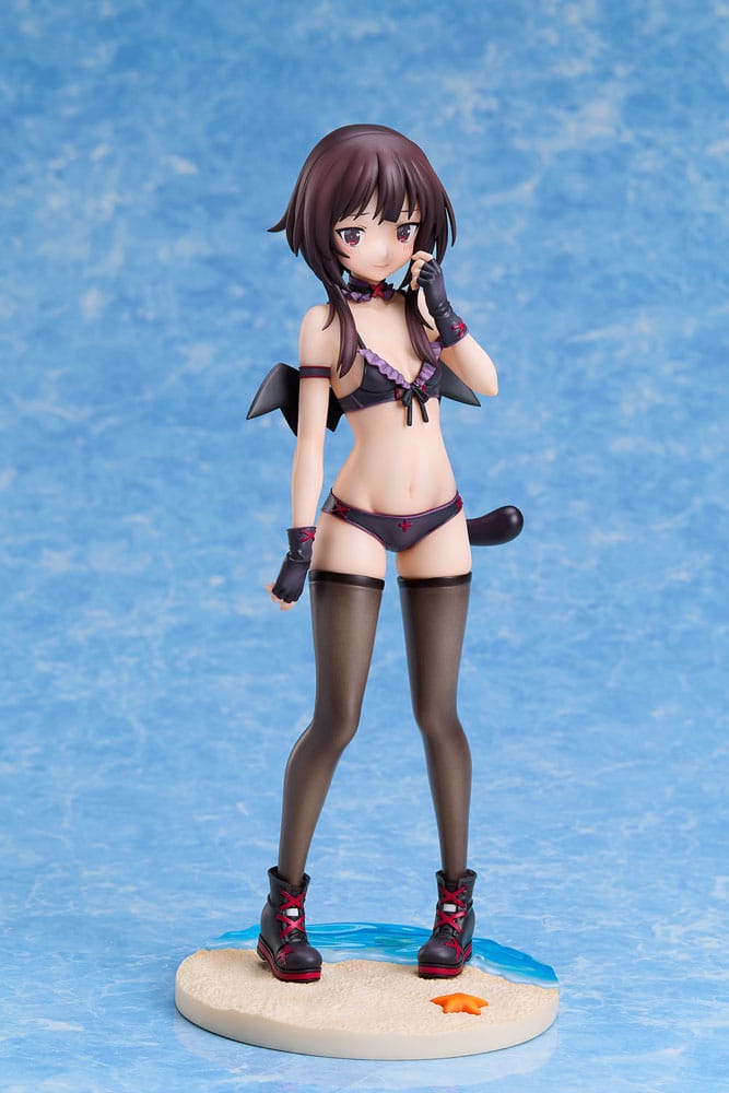 KonoSuba: An Explosion on This Wonderful World! Estatua 1/7 Megumin Chomusuke Swimsuit Ver. 22 cm - Z POP Toys