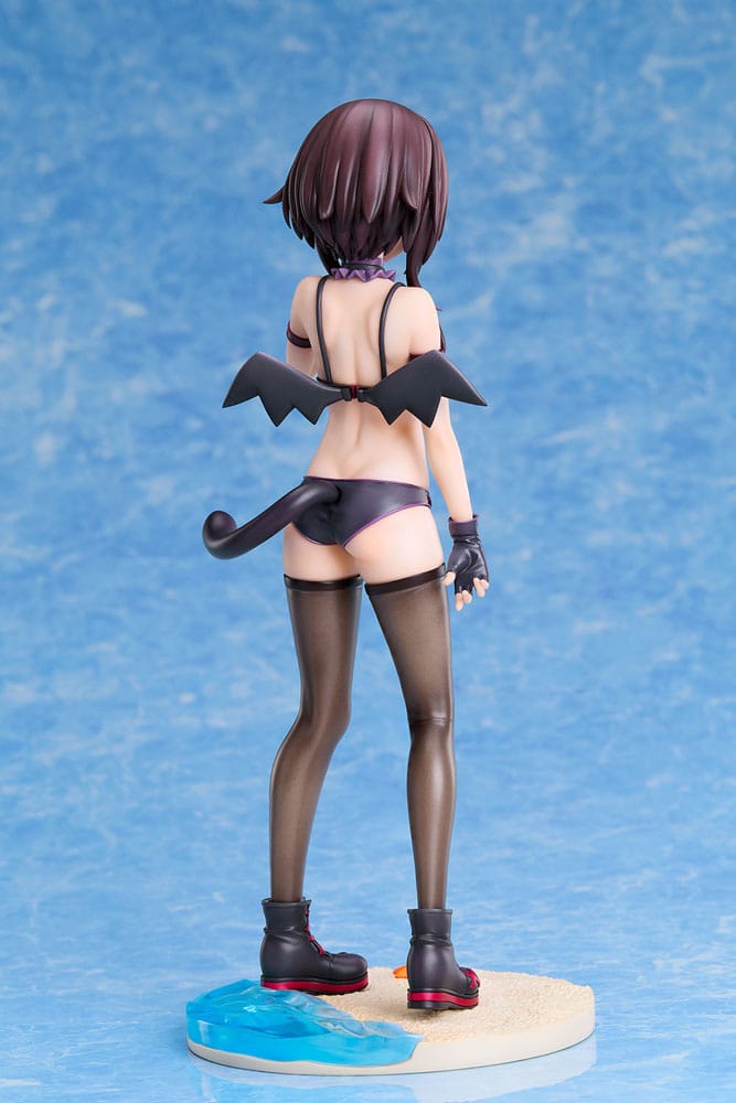 KonoSuba: An Explosion on This Wonderful World! Estatua 1/7 Megumin Chomusuke Swimsuit Ver. 22 cm - Z POP Toys