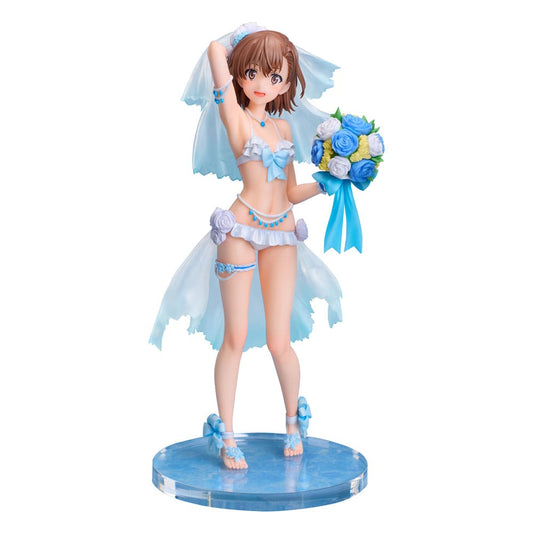 A Certain Scientific Railgun T Estatua PVC 1/7 Mikoto Misaka Wedding Swimsuit Ver. 25 cm - Z POP Toys