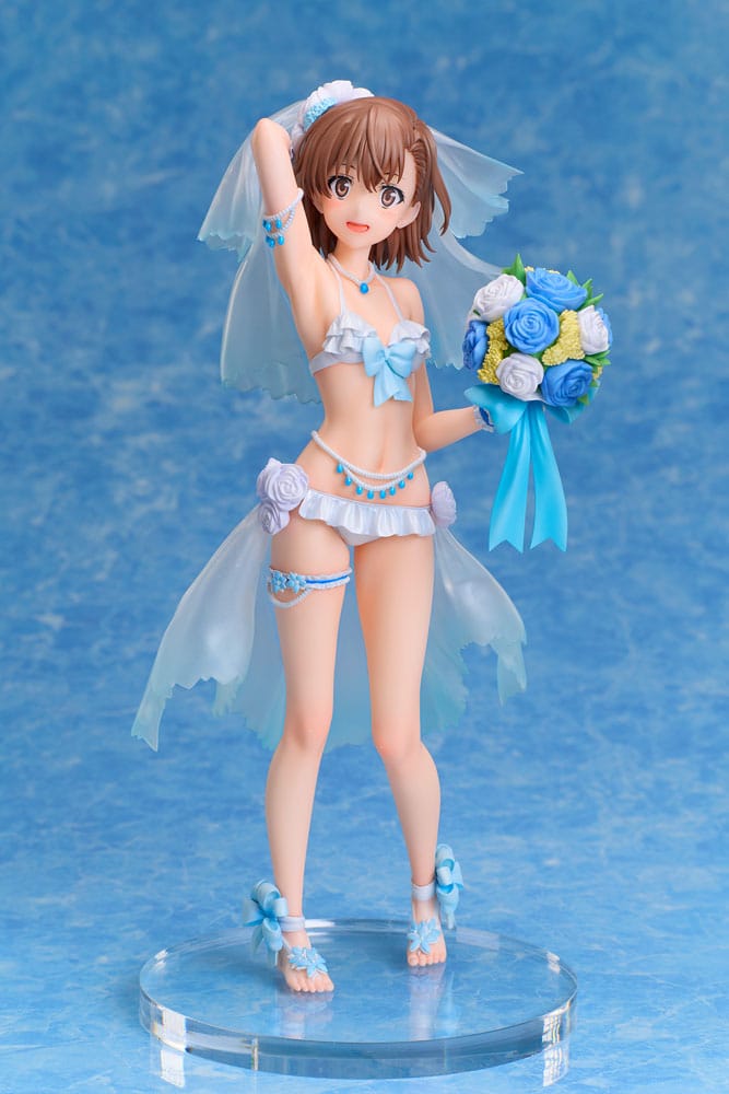 A Certain Scientific Railgun T Estatua PVC 1/7 Mikoto Misaka Wedding Swimsuit Ver. 25 cm - Z POP Toys
