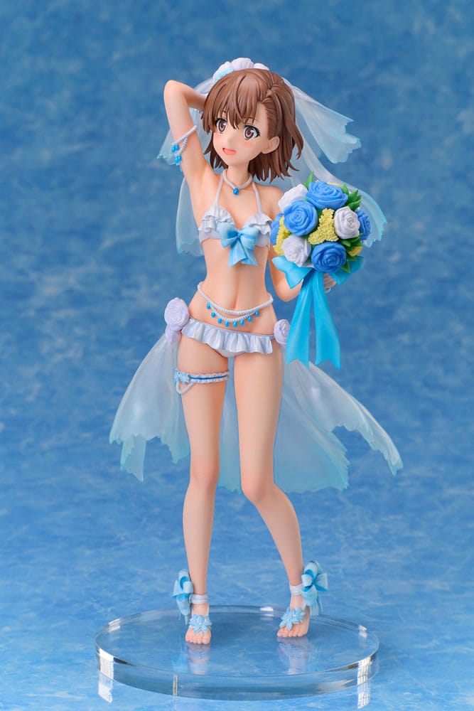 A Certain Scientific Railgun T Estatua PVC 1/7 Mikoto Misaka Wedding Swimsuit Ver. 25 cm - Z POP Toys