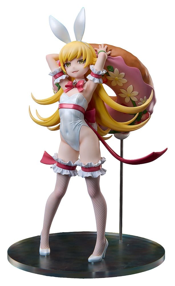 Monogatari Series Estatua PVC 1/4 Shinobu Oshino White Bunny Ver. 35 cm