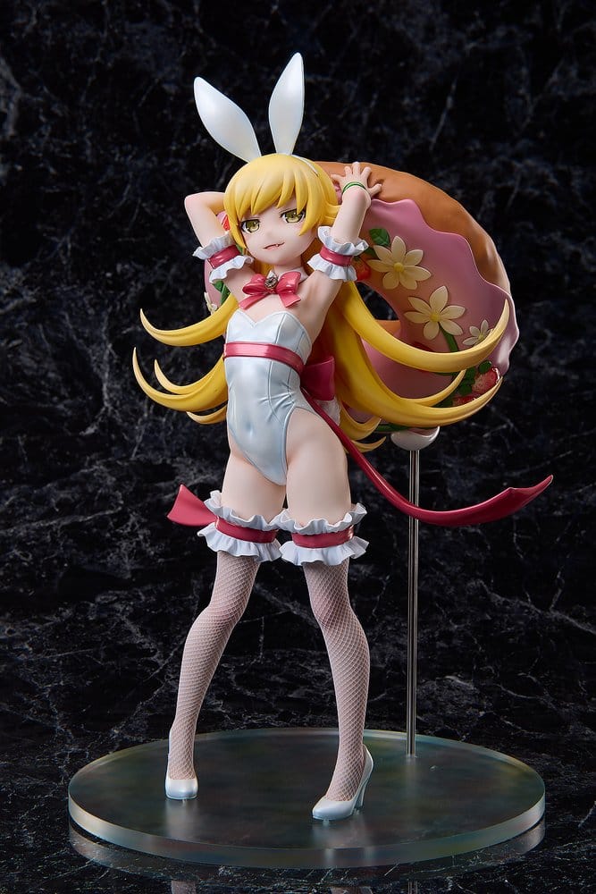 Monogatari Series Estatua PVC 1/4 Shinobu Oshino White Bunny Ver. 35 cm