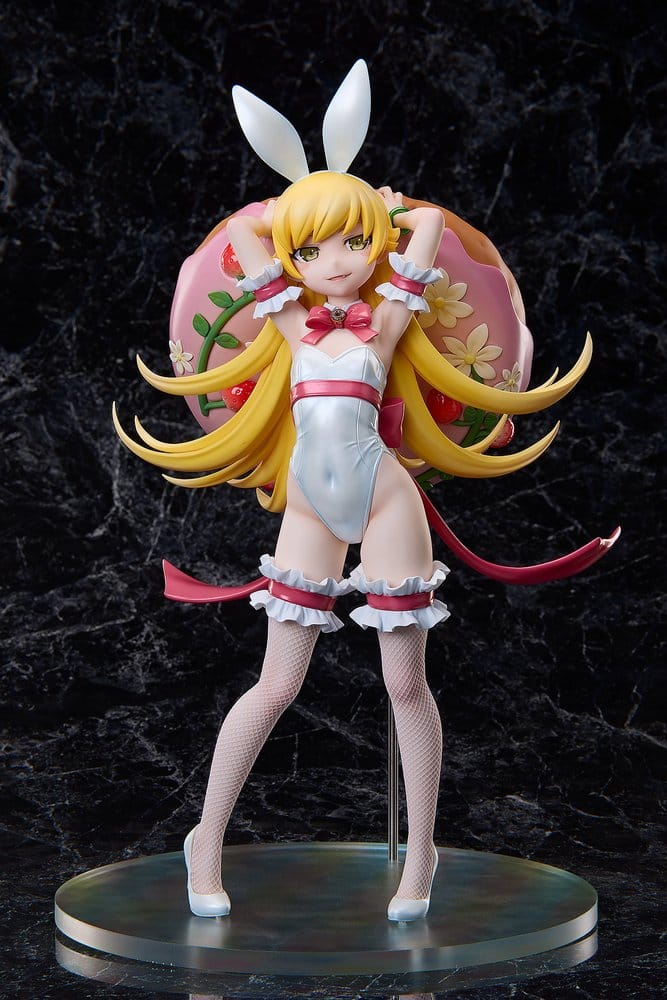 Monogatari Series Estatua PVC 1/4 Shinobu Oshino White Bunny Ver. 35 cm