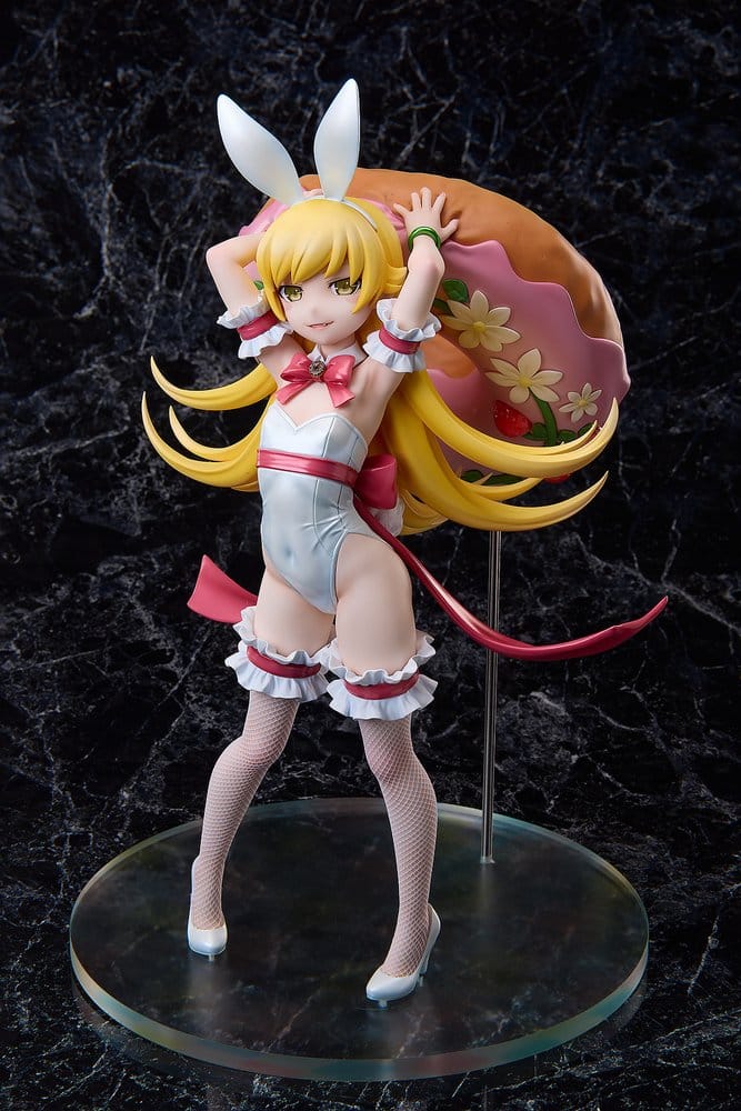 Monogatari Series Estatua PVC 1/4 Shinobu Oshino White Bunny Ver. 35 cm