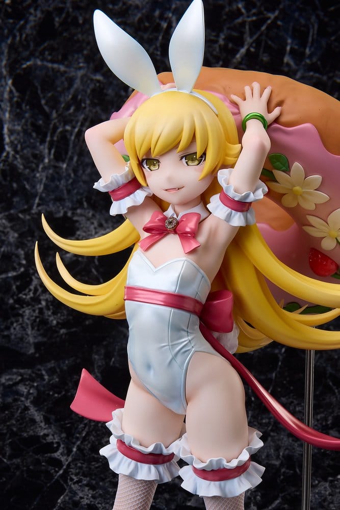 Monogatari Series Estatua PVC 1/4 Shinobu Oshino White Bunny Ver. 35 cm