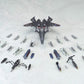 Yukikaze Fairy Air Force Tactical Reconnaissance Kit de Modelismo 1/100 FFR-41MR Mave Yukikaze Renewal Ver. 19 cm