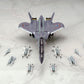 Yukikaze Fairy Air Force Tactical Reconnaissance Kit de Modelismo 1/100 FFR-31MR/D Super Sylph Yukikaze Renewal Ver. 22 cm