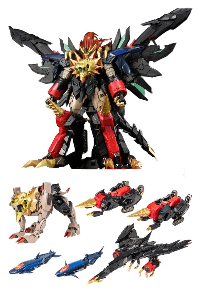The King of Braves GaoGaiGar Model Kit Amakuni Kizin Genesic GaoGaiGar 30 cm - Z POP Toys