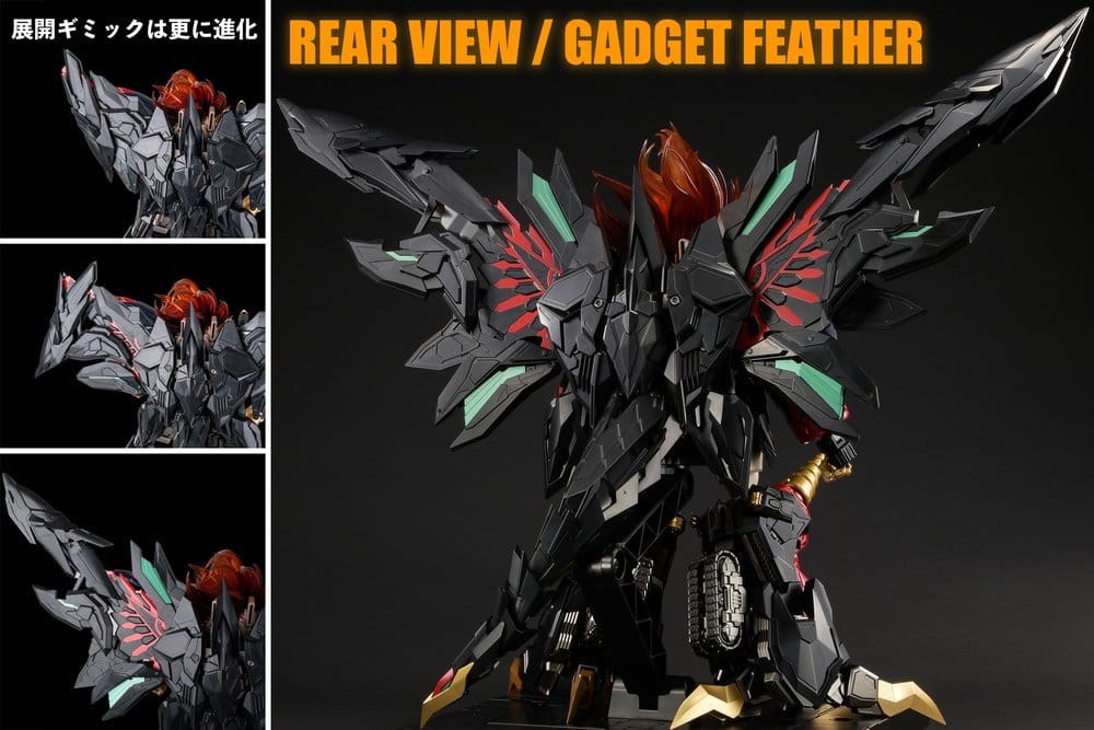 The King of Braves GaoGaiGar Model Kit Amakuni Kizin Genesic GaoGaiGar 30 cm - Z POP Toys