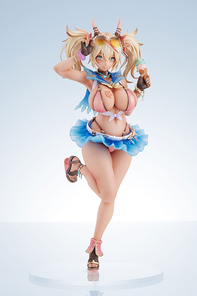 Idola Phantasy Star Saga Estatua PVC 1/7 Summer Innocent Gene Chaos 27 cm - Z POP Toys