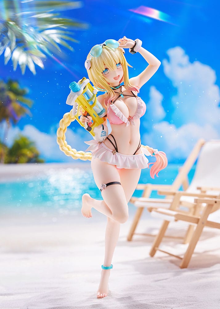 Phantasy Star Online Estatua PVC 1/7 es Akhtal Summer Vacation 24 cm