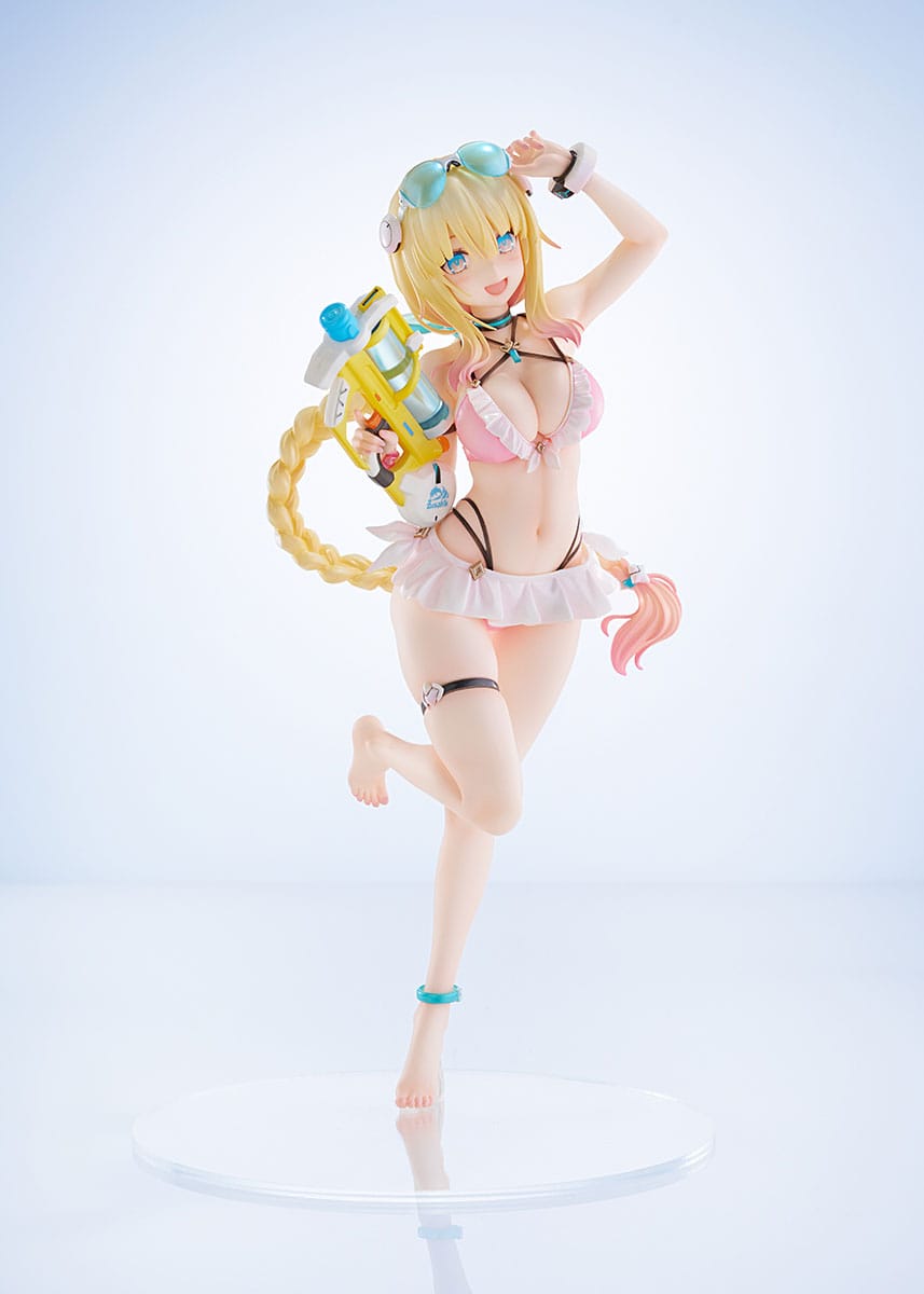 Phantasy Star Online Estatua PVC 1/7 es Akhtal Summer Vacation 24 cm