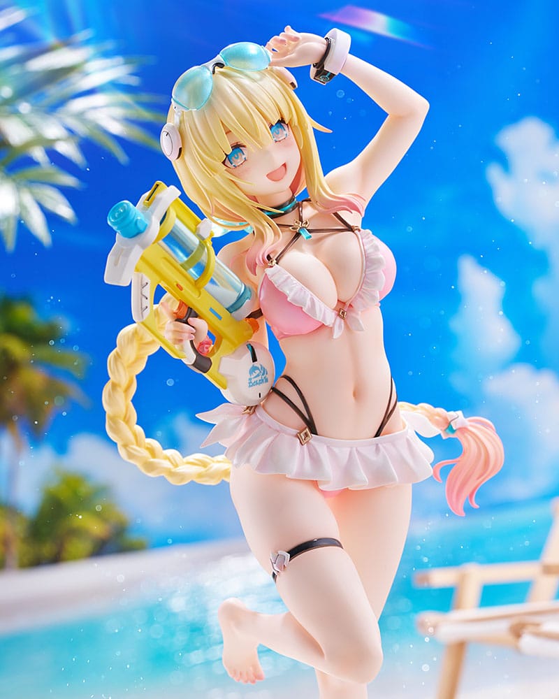 Phantasy Star Online Estatua PVC 1/7 es Akhtal Summer Vacation 24 cm