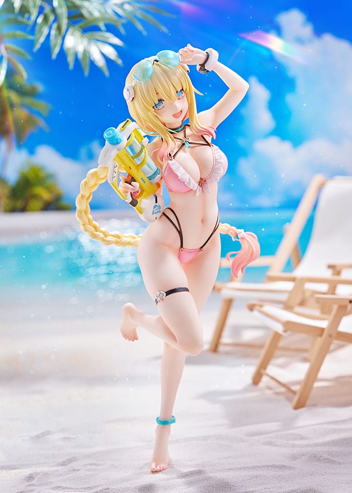 Phantasy Star Online Estatua PVC 1/7 es Akhtal Summer Vacation 24 cm