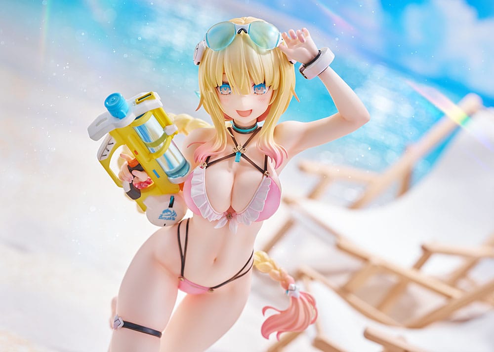 Phantasy Star Online Estatua PVC 1/7 es Akhtal Summer Vacation 24 cm