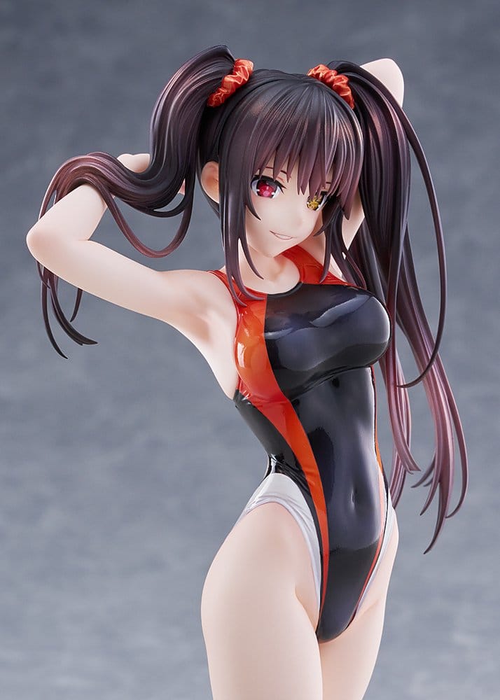 Date A Live Swimsuit Silhouette Figura PVC 1/7 Kurumi Tokisaki Swimwear Ver. 24 cm