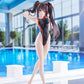 Date A Live Swimsuit Silhouette Figura PVC 1/7 Kurumi Tokisaki Swimwear Ver. 24 cm