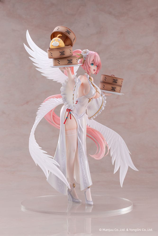 Azur Lane Estatua PVC 1/6 Theseus: New Year's White Plumage Ver. 27 cm - Z POP Toys