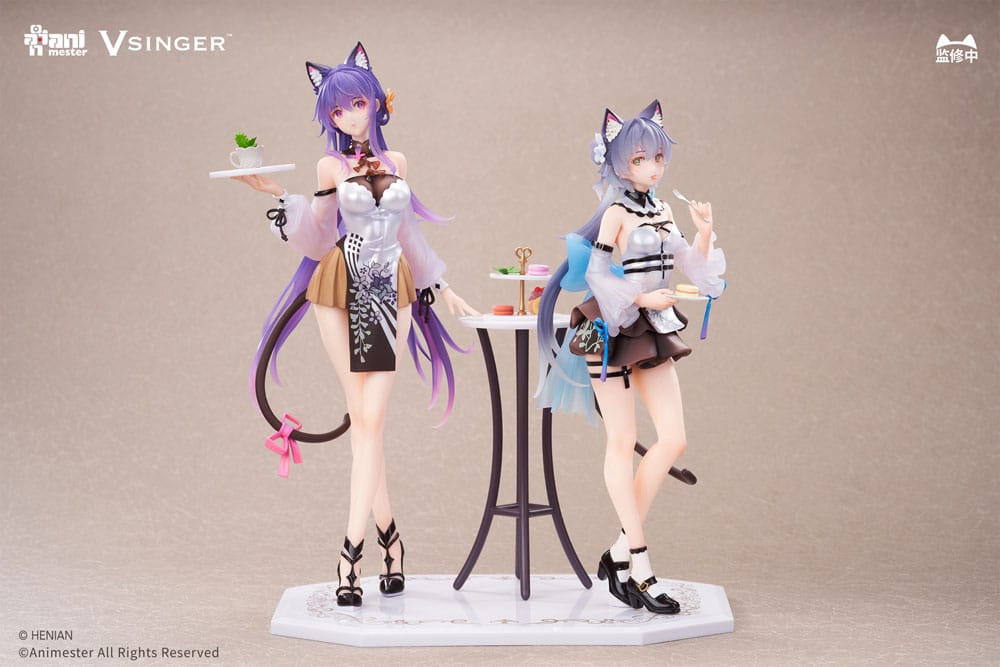 VSinger Luo Tianyi & Mo Qingxian pack de 2 Estatuas 1/7 Luo Tianyi & Mo Qingxian Tea Time Melody Ver. - Z POP Toys