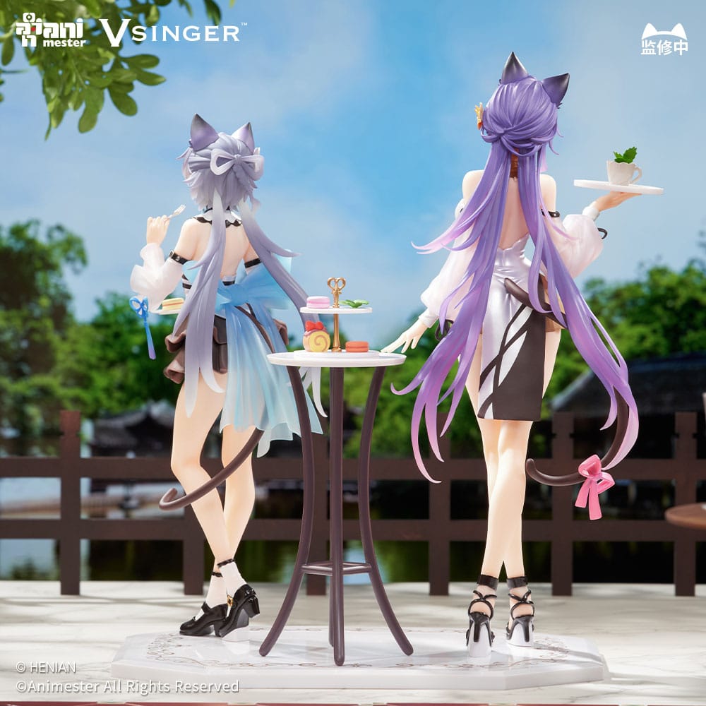 VSinger Luo Tianyi & Mo Qingxian pack de 2 Estatuas 1/7 Luo Tianyi & Mo Qingxian Tea Time Melody Ver. - Z POP Toys