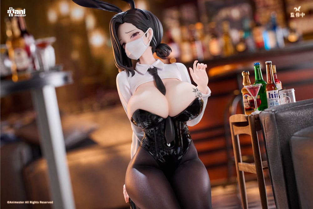Original Character Estatua 1/6 Dongtan Bunny Girl 19 cm
