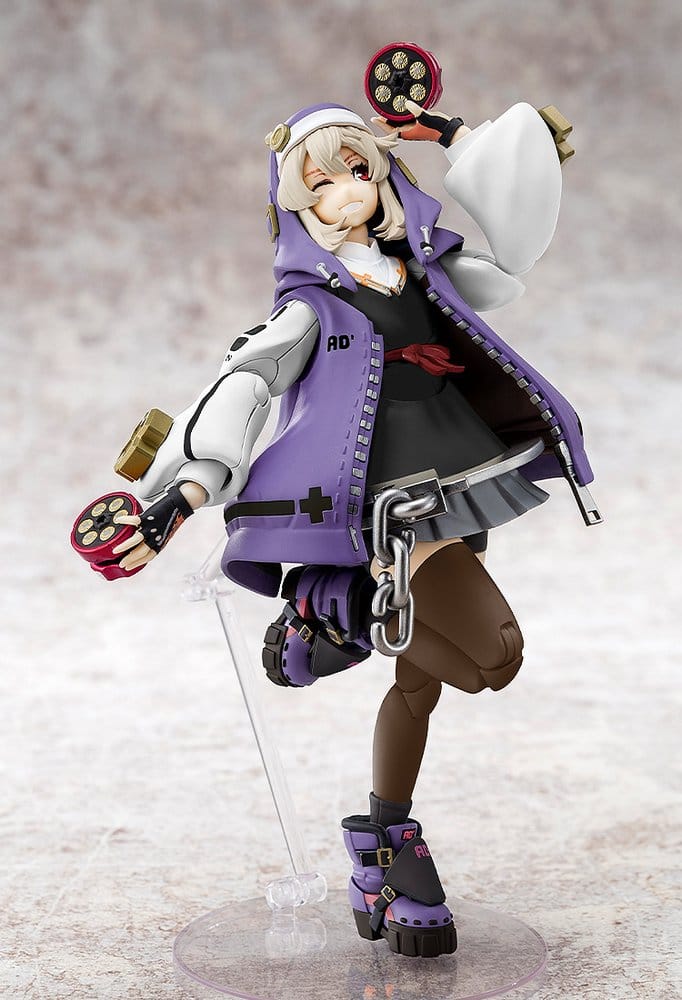 Guilty Gear Strive Maqueta Plastic Model Kit Bridget Articulated Purple Color Ver. 14 cm - Z POP Toys