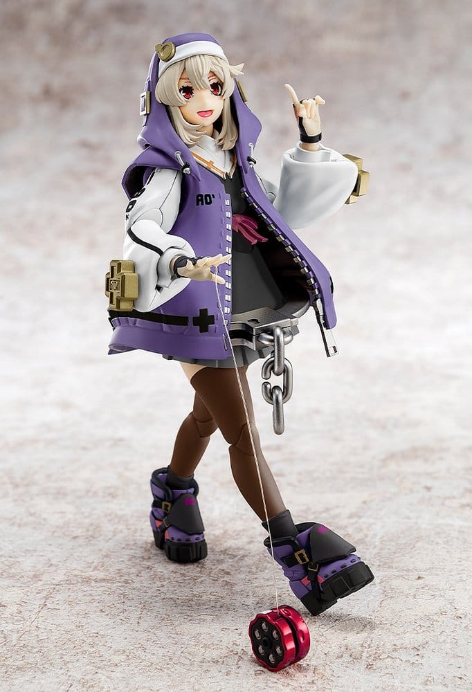 Guilty Gear Strive Maqueta Plastic Model Kit Bridget Articulated Purple Color Ver. 14 cm - Z POP Toys