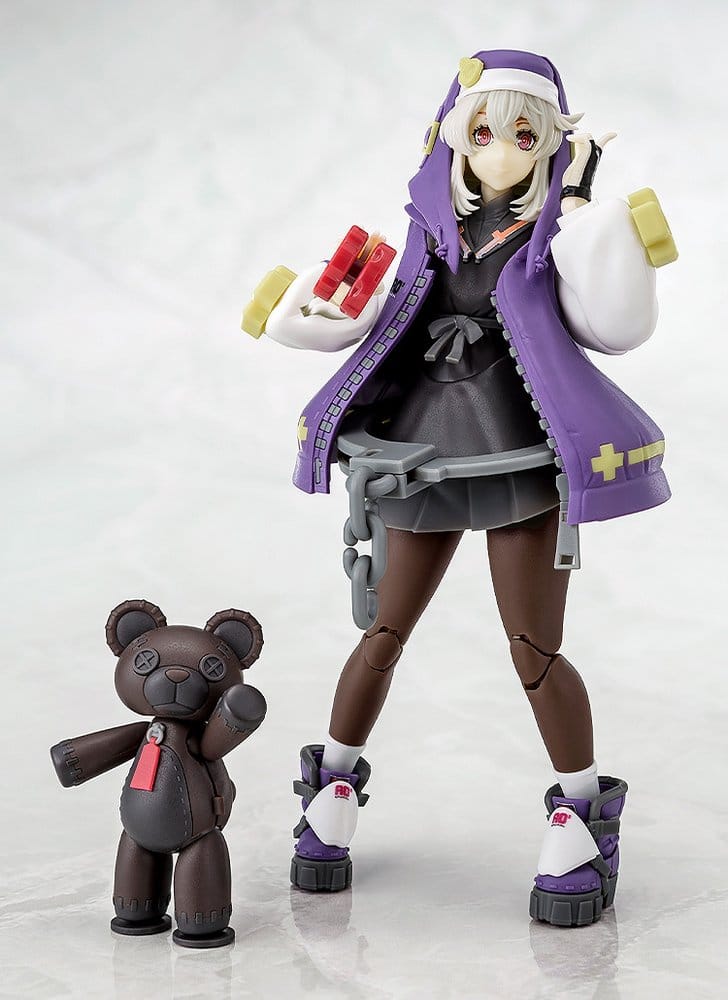 Guilty Gear Strive Maqueta Plastic Model Kit Bridget Articulated Purple Color Ver. 14 cm - Z POP Toys