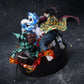 Demon Slayer: Kimetsu no Yaiba Figura PVC Tanjiro Kamado & Giyu Tomioka & Akaza 13 cm