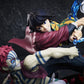 Demon Slayer: Kimetsu no Yaiba Figura PVC Tanjiro Kamado & Giyu Tomioka & Akaza 13 cm