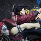 Demon Slayer: Kimetsu no Yaiba Figura PVC Tanjiro Kamado & Giyu Tomioka & Akaza 13 cm