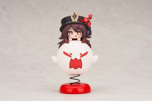 Genshin Impact Estatua PVC Hu Tao Chibi Chara Yurayura Stand Ver. (re-run) 10 cm