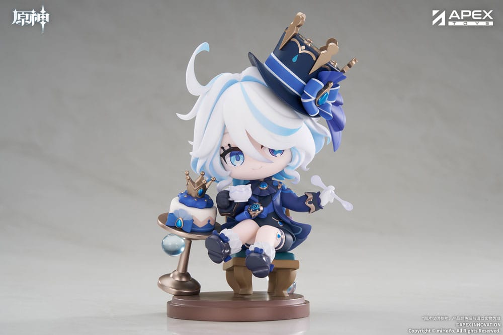 Genshin Impact Estatua PVC Furina Amai Gogo no Sanbika Chibi Chara Ver. 13 cm - Z POP Toys