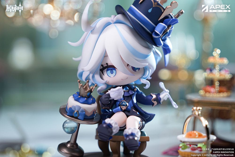 Genshin Impact Estatua PVC Furina Amai Gogo no Sanbika Chibi Chara Ver. 13 cm - Z POP Toys