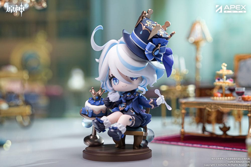 Genshin Impact Estatua PVC Furina Amai Gogo no Sanbika Chibi Chara Ver. 13 cm - Z POP Toys