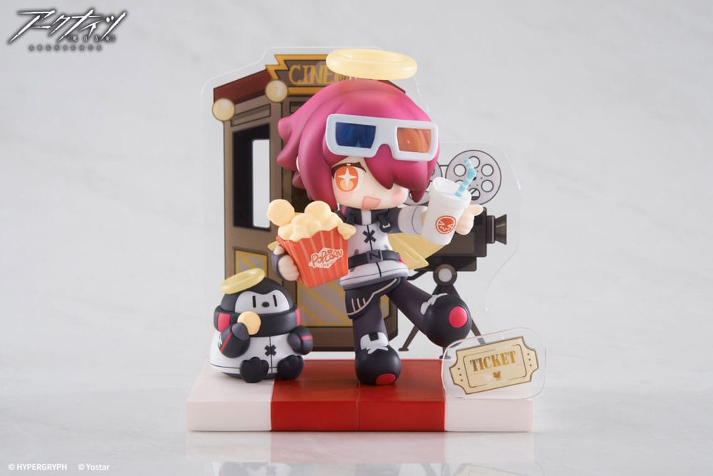 Arknights Estatua PVC Mini Series Will You be Having the Dessert? Exusiai 10 cm - Z POP Toys
