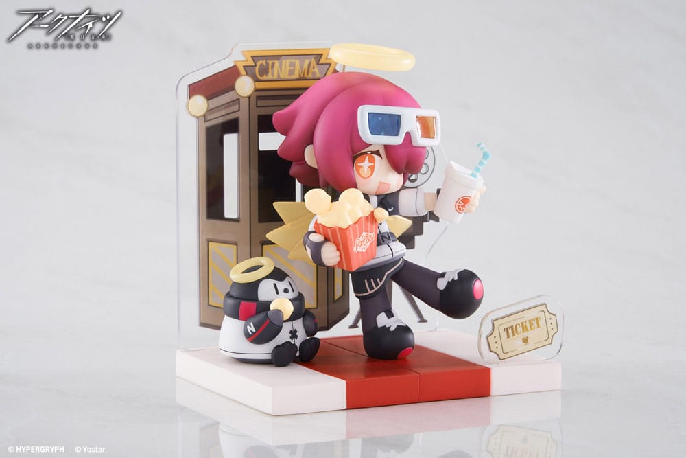 Arknights Estatua PVC Mini Series Will You be Having the Dessert? Exusiai 10 cm - Z POP Toys