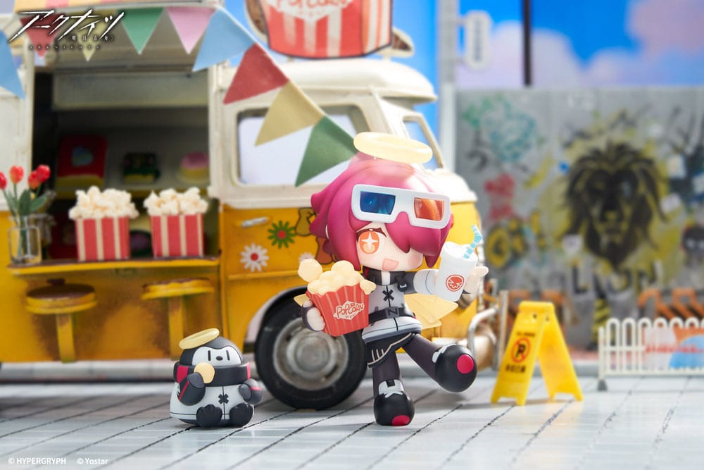 Arknights Estatua PVC Mini Series Will You be Having the Dessert? Exusiai 10 cm - Z POP Toys