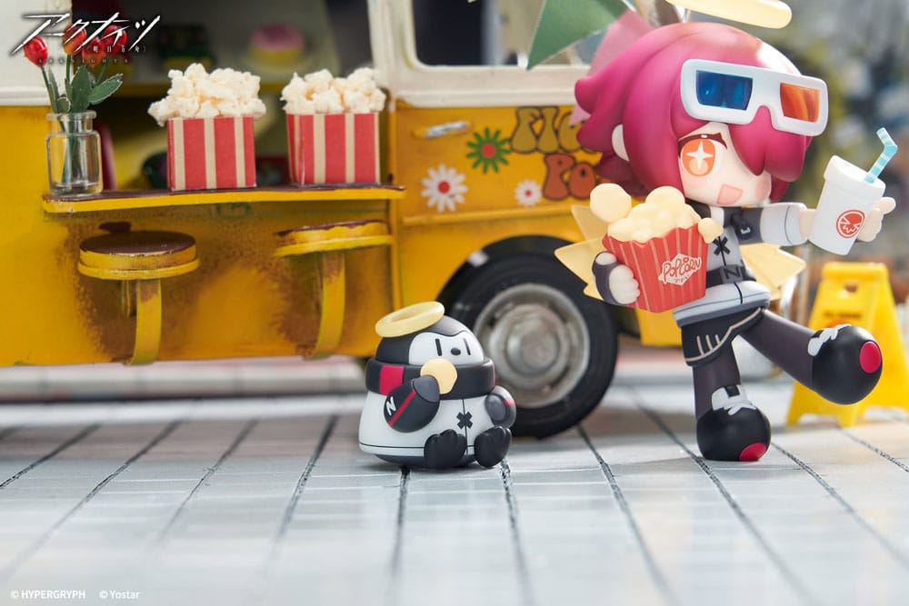 Arknights Estatua PVC Mini Series Will You be Having the Dessert? Exusiai 10 cm - Z POP Toys