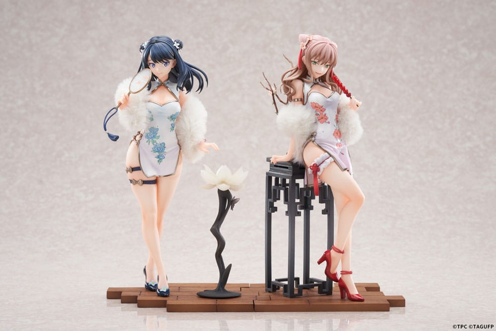 Gridman Universe pack de 2 Estatuas PVC 1/7 Yume Minami China Dress Ver. 25 cm