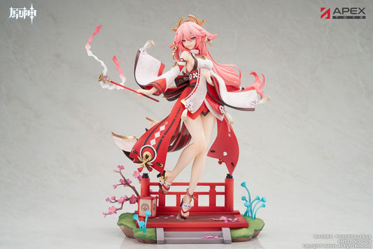 Genshin Impact Estatua PVC 1/7 Yae Miko Astute Amusement Ver. 28 cm - Z POP Toys
