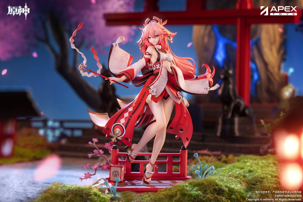 Genshin Impact Estatua PVC 1/7 Yae Miko Astute Amusement Ver. 28 cm - Z POP Toys