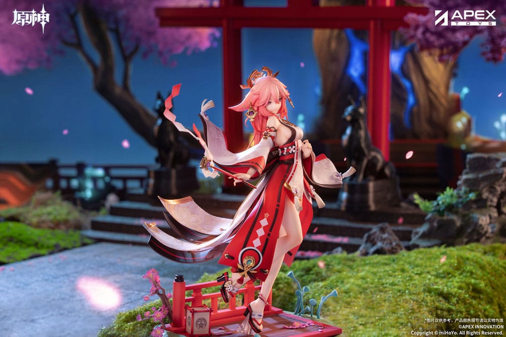 Genshin Impact Estatua PVC 1/7 Yae Miko Astute Amusement Ver. 28 cm - Z POP Toys